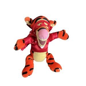 Valentine's Day! 'Super Lover ' Tigger - Disney Store Plush Bean Bag 9" Beanie